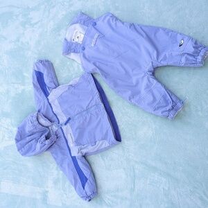 Columbia Sportswear Company Snowsuit 12 Months tectonite Hooded Bib Jacket